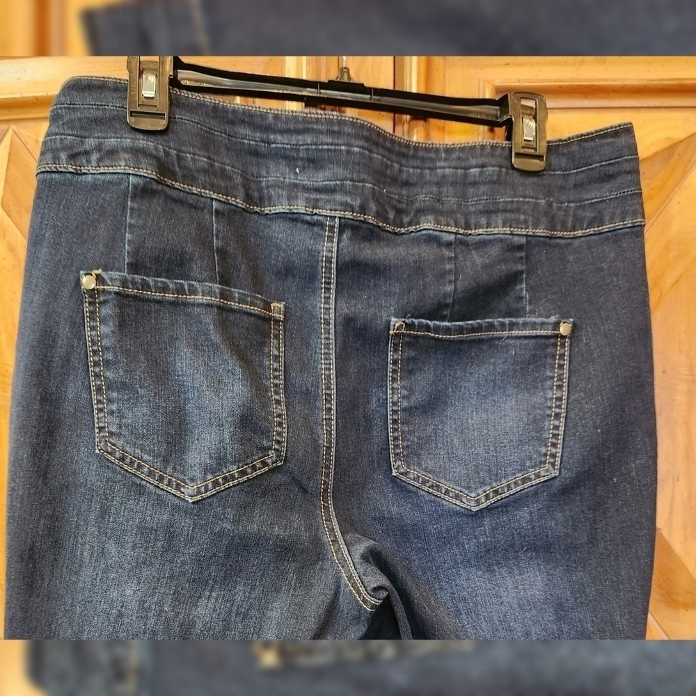 1946 Denim Capris Sz 14 - Picture 6 of 8